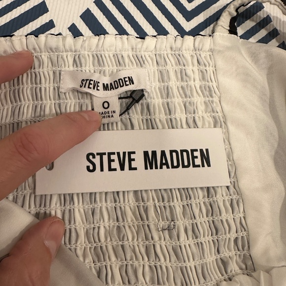 NWT Steve Madden Deyvani Striped Midi Dress - Picture 8 of 11